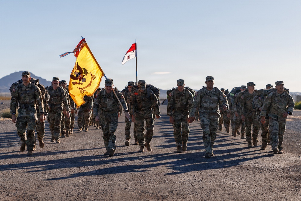 Nevada Army Guard ‘turns blue’ to symbolize mobile infantry transition