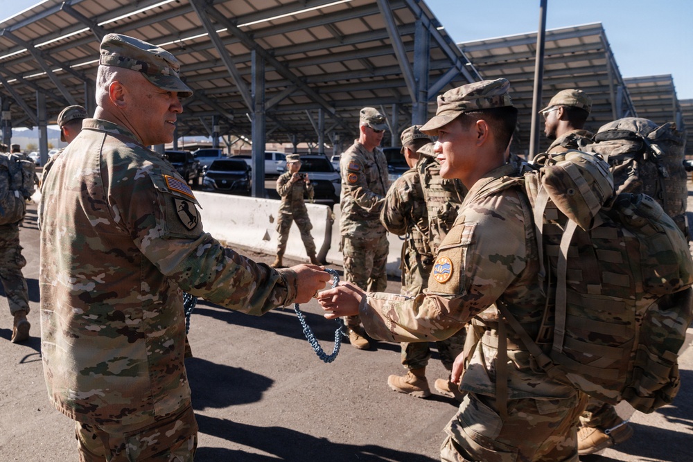 Nevada Army Guard ‘turns blue’ to symbolize mobile infantry transition