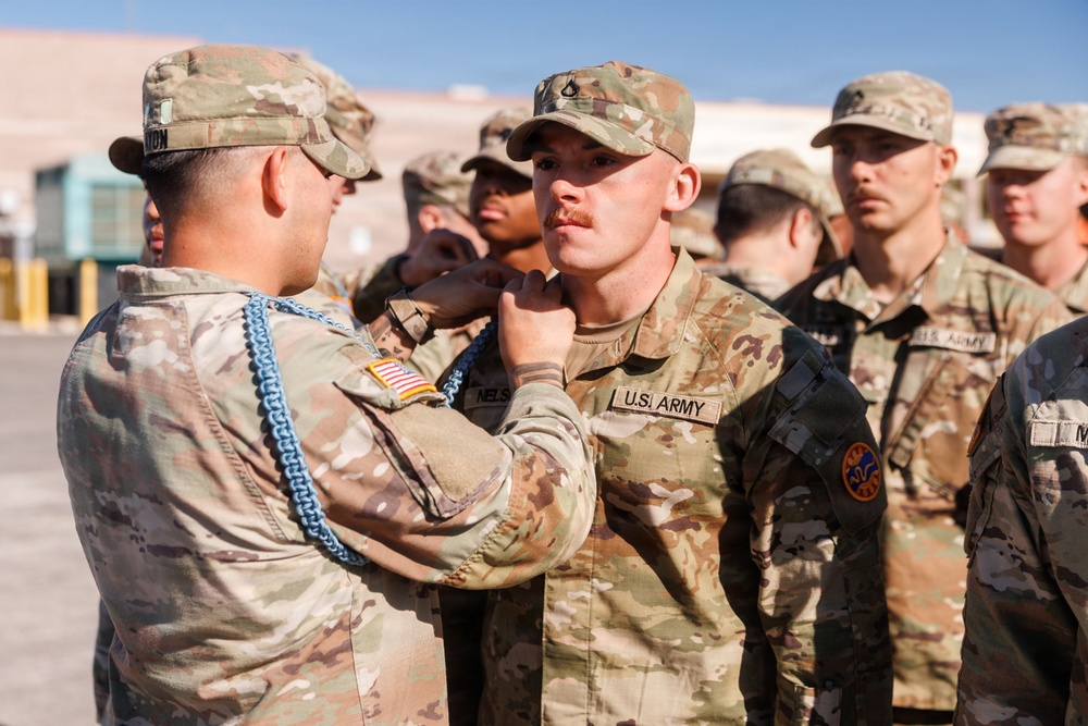 Nevada Army Guard ‘turns blue’ to symbolize mobile infantry transition