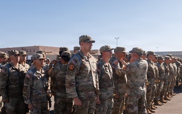 Nevada Army Guard ‘turns blue’ to symbolize mobile infantry transition
