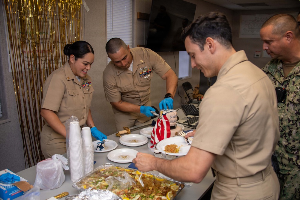 USS Carl Vinson (CVN 70) celebrates 133rd chief petty officer birthday