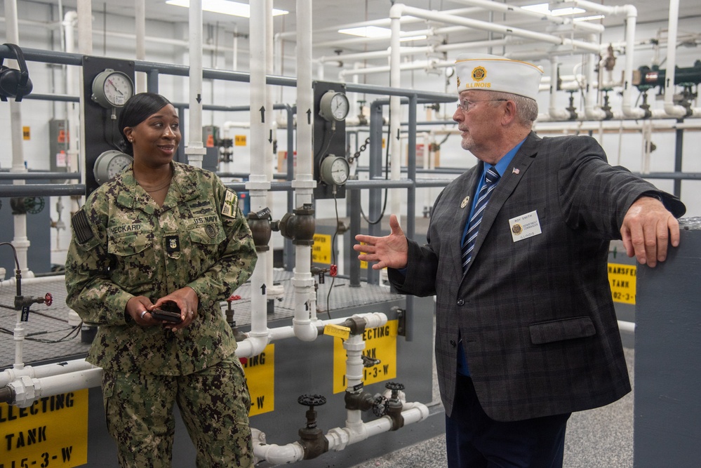 National Security Policy Analyst, American Legion Headquarters, visits Surface Warfare Engineering School Command (SWESC)