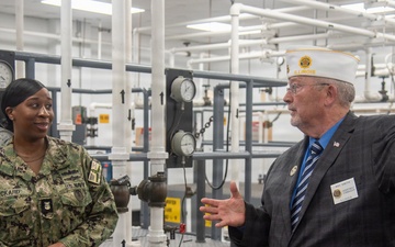 National Security Policy Analyst, American Legion Headquarters, visits Surface Warfare Engineering School Command (SWESC)