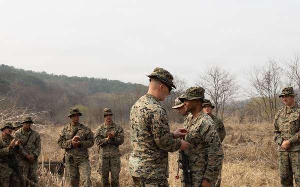 KMEP 26.1 | U.S. Marines with 12th LCT Participate in Fires and Recon Activation and Awards Ceremony