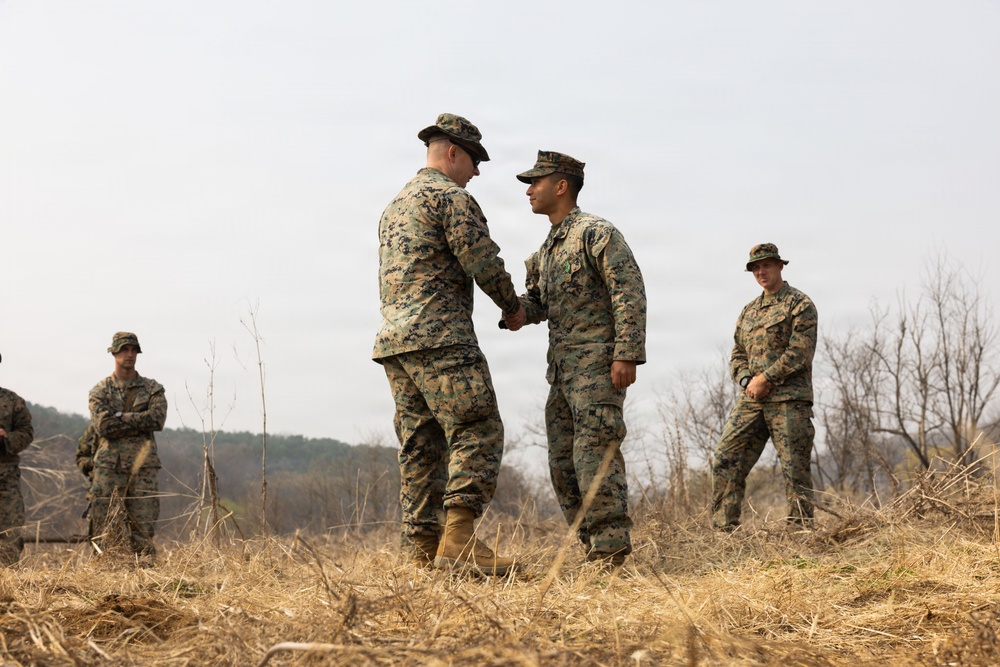KMEP 26.1 | U.S. Marines with 12th LCT Participate in Fires and Recon Activation and Awards Ceremony