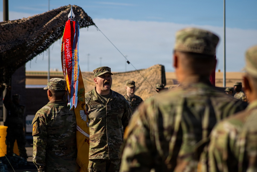 Nevada Army Guard 'turns blue' to symbolize mobile infantry transition