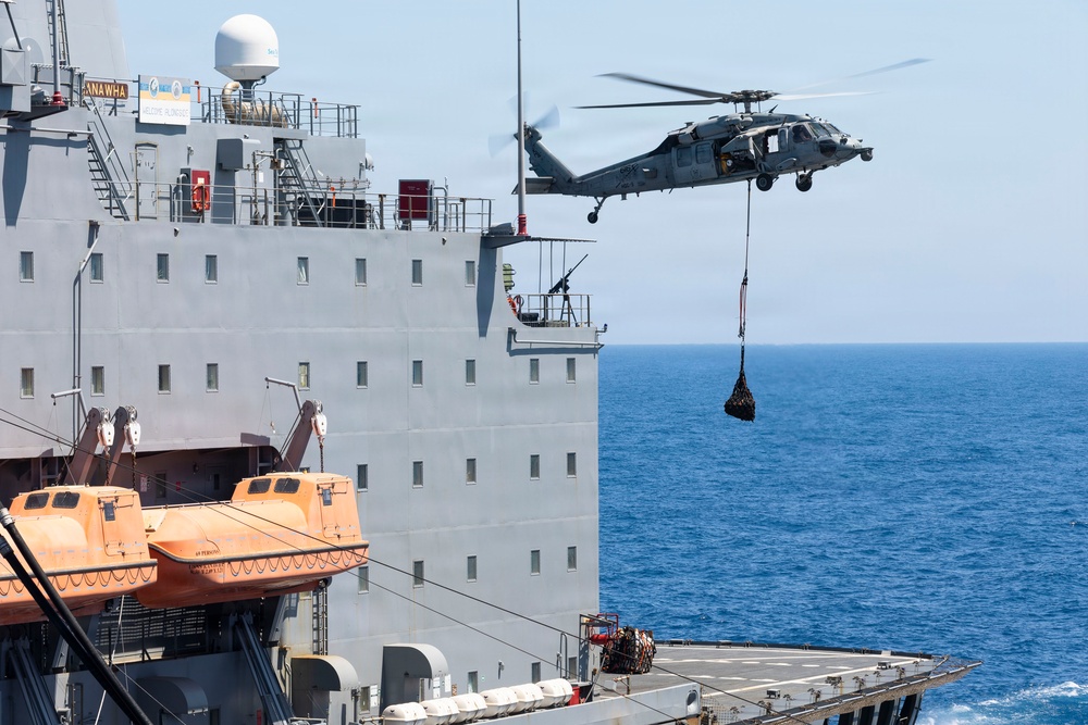 HSC-9 Replenishment-at-Sea Operations