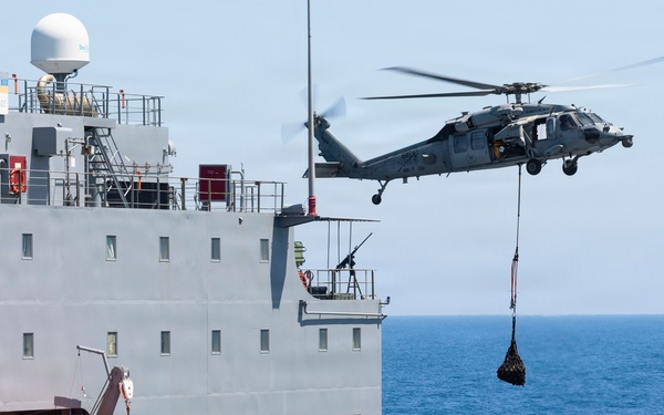 HSC-9 Replenishment-at-Sea Operations