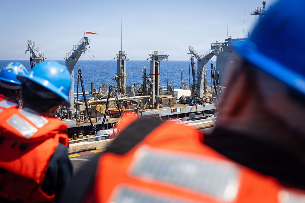 USS Gerald R. Ford (CVN 78) Replenishment-at-Sea Operations