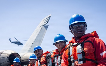 USS Gerald R. Ford (CVN 78) Replenishment-at-Sea Operations
