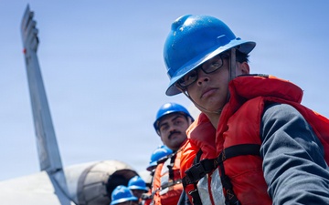 USS Gerald R. Ford (CVN 78) Replenishment-at-Sea Operations