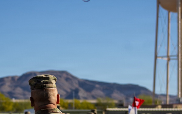 Nevada Army Guard 'turn blue' to symbolize mobile infantry transition