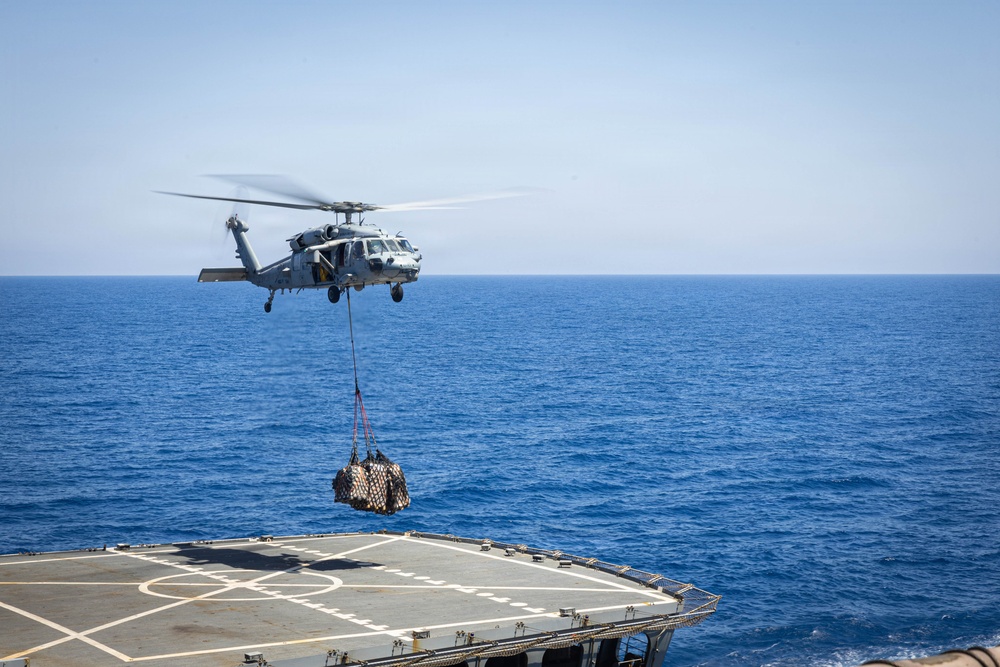 HSC-9 Replenishment-at-Sea Operations