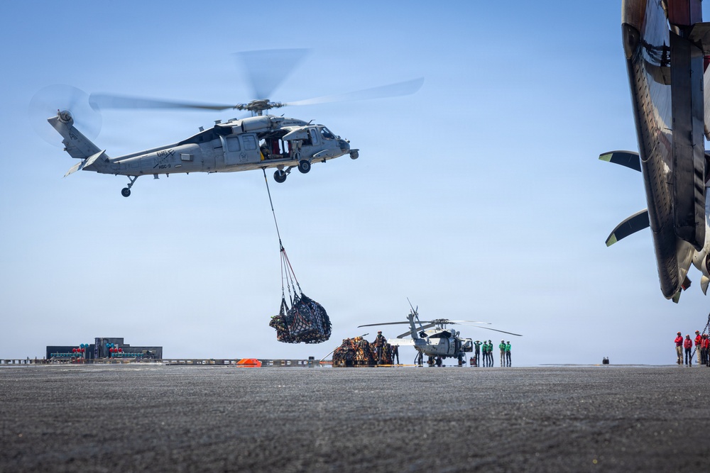 HSC-9 Replenishment-at-Sea Operations
