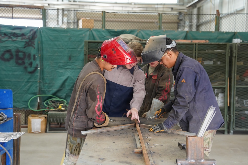 Strike Brigade Soldiers Forge Mission Readiness with Custom Welding Operations