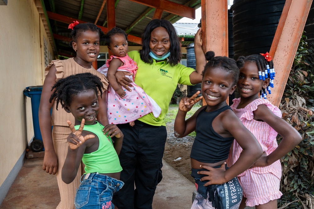 Surinamese patients receive care during LAMAT 2026