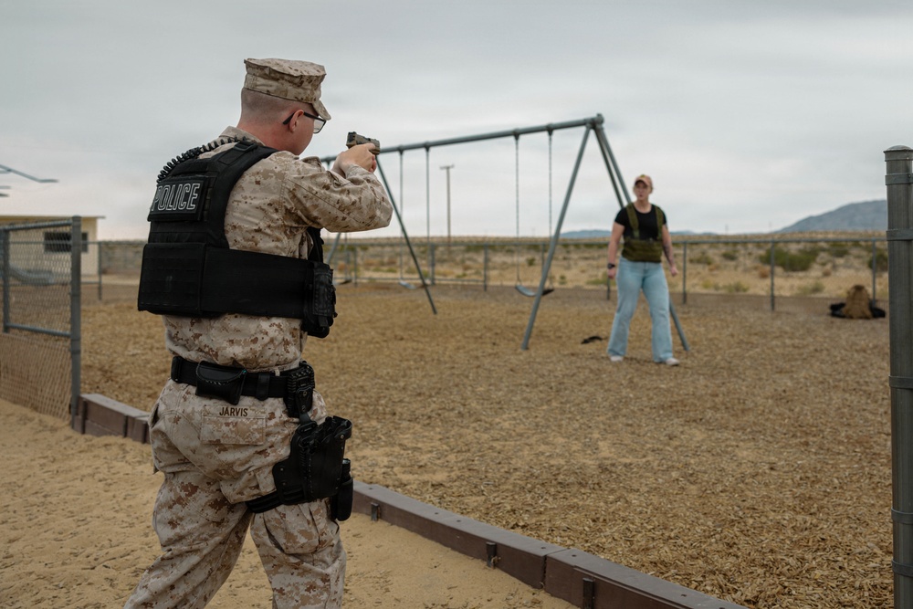 MCAGCC Conducts Active Shooter Drill