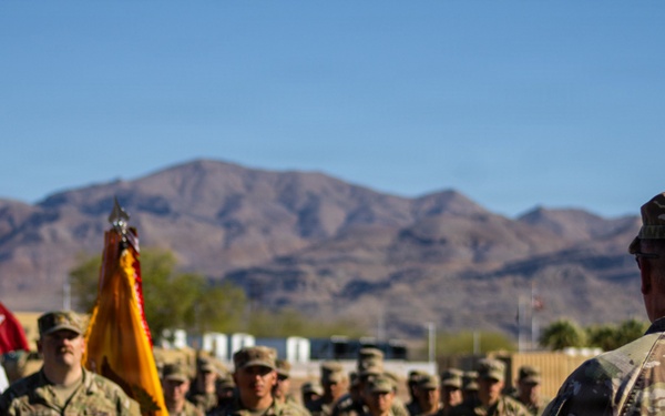 Nevada Army Guard 'turns blue' to symbolize mobile infantry transition