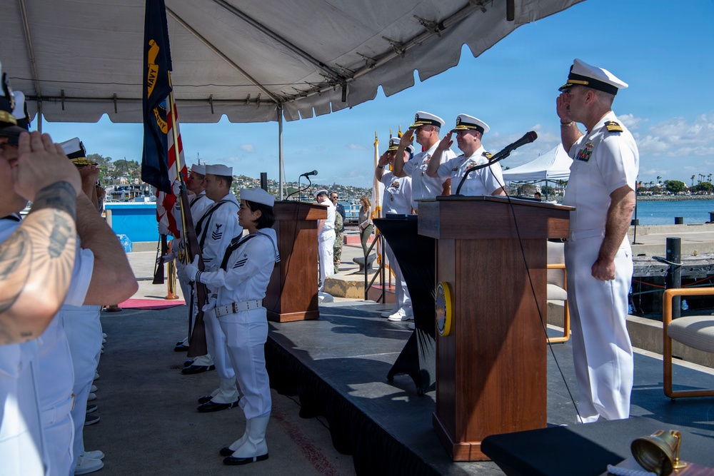 Seahawk Unmanned Surface Vessel Transferred to Fleet During Signing Ceremony