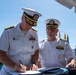 Seahawk Unmanned Surface Vessel Transferred to Fleet During Signing Ceremony