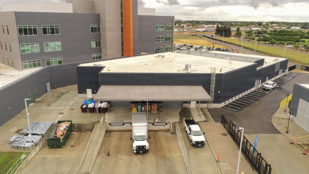 Engineering and Logistics Building Nears Completion at Stockton VA