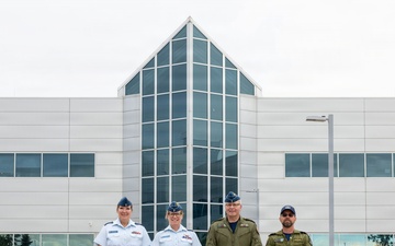 Lt. Gen. Jamie Speiser-Blanchet, Commander of the RCAF Visits NORAD and U.S. Northern Command headquarters