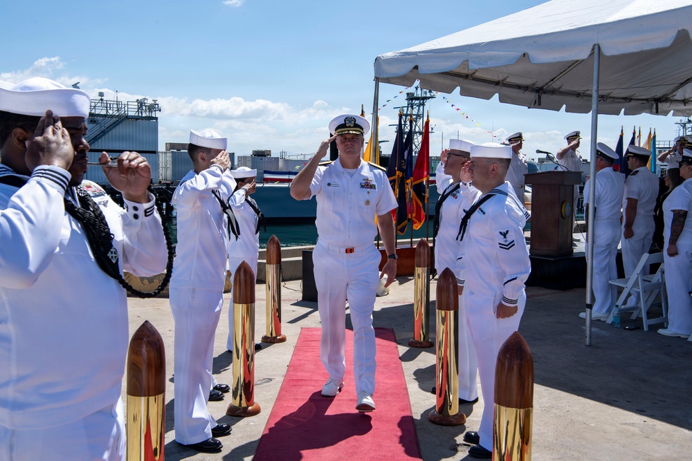Seahawk Unmanned Surface Vessel Transferred to Fleet During Signing Ceremony