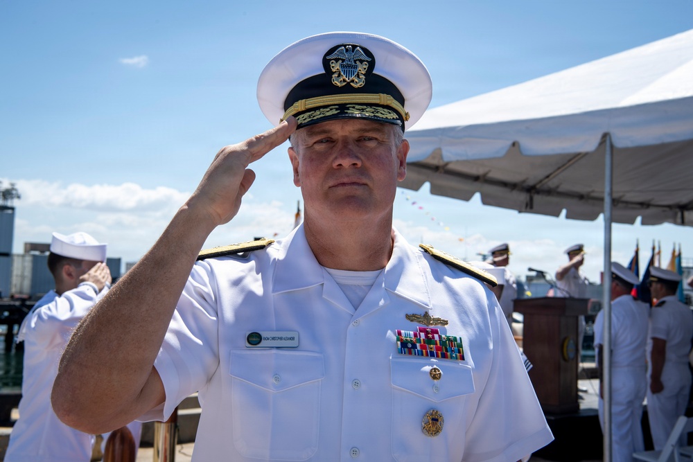 Seahawk Unmanned Surface Vessel Transferred to Fleet During Signing Ceremony