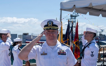 Seahawk Unmanned Surface Vessel Transferred to Fleet During Signing Ceremony