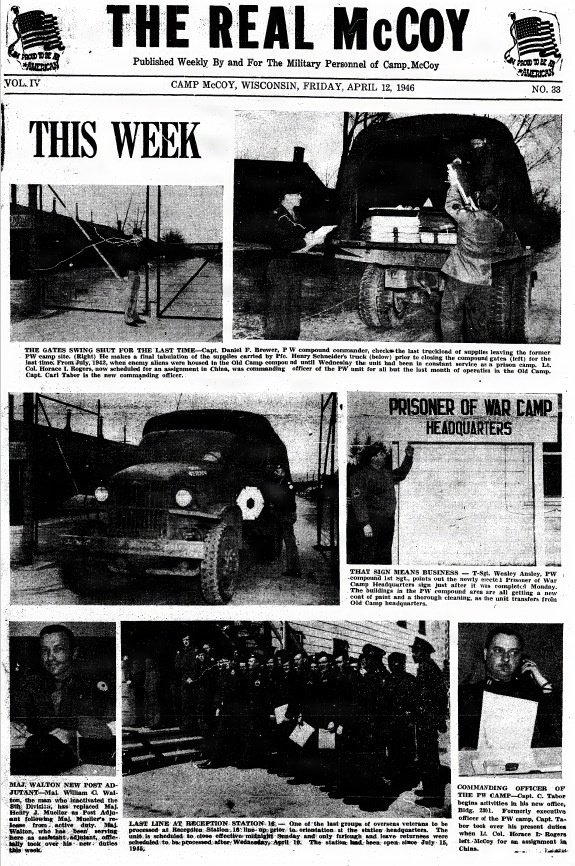 This Month in Fort McCoy History — April