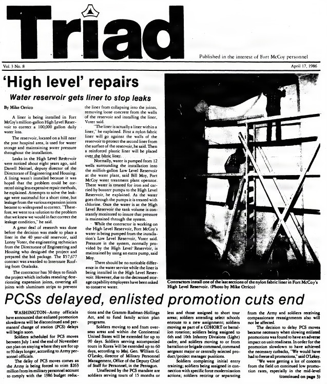 This Month in Fort McCoy History — April