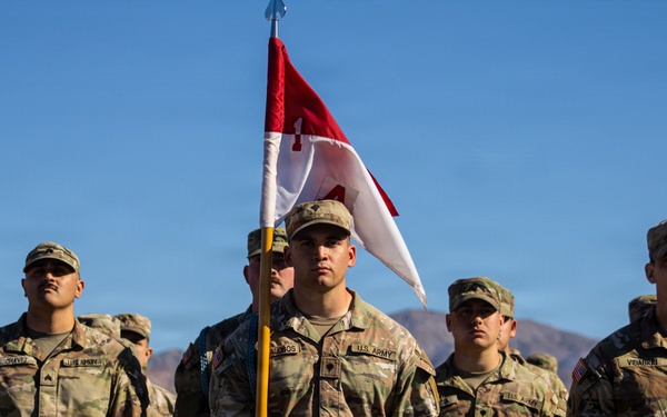 Nevada Army Guard 'turns blue' to symbolize mobile infantry transition