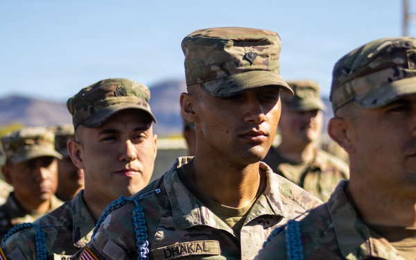 Nevada Army Guard 'turns blue' to symbolize mobile infantry transition