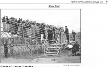 This Month in Fort McCoy History — April