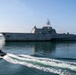 USS Savannah (LCS 28) arrives in Portland