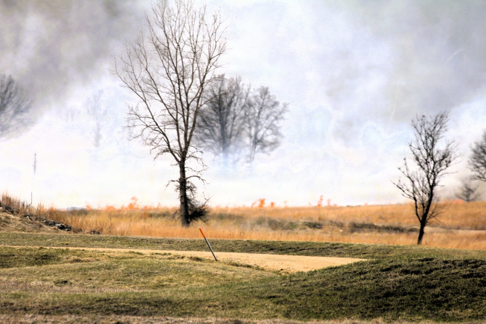 Spring prescribed burns renew training lands, ecosystems at Fort McCoy