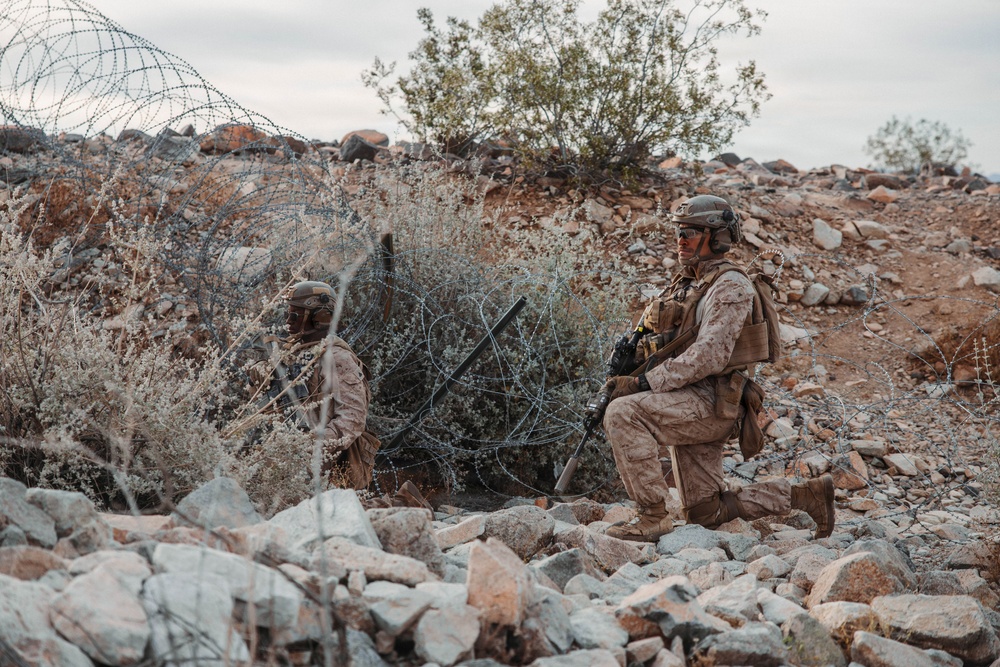 Marines with 2nd CEB Conduct Platoon Attacks during 2-26