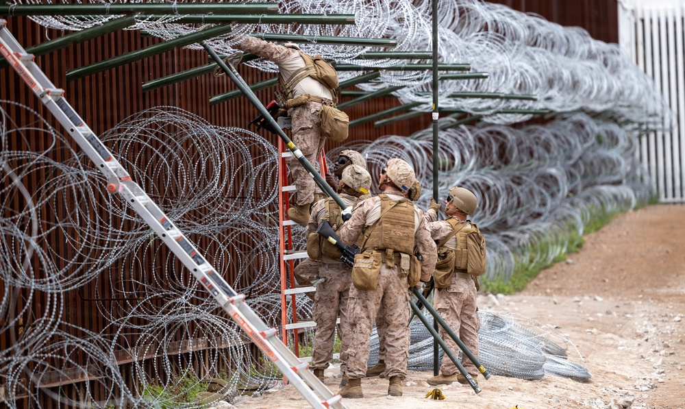 JTS-SB Marines Reinforce U.S. Southern Barrier