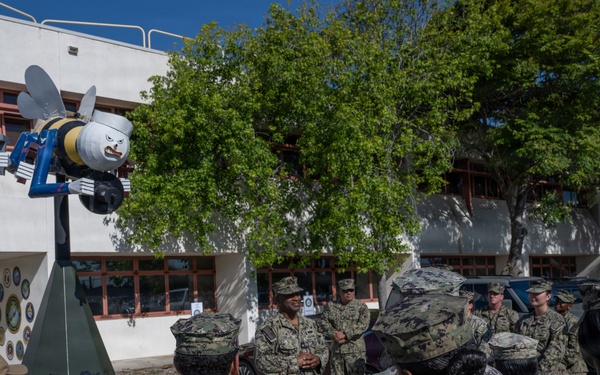 Rear Adm. Tobias Visits NCG1