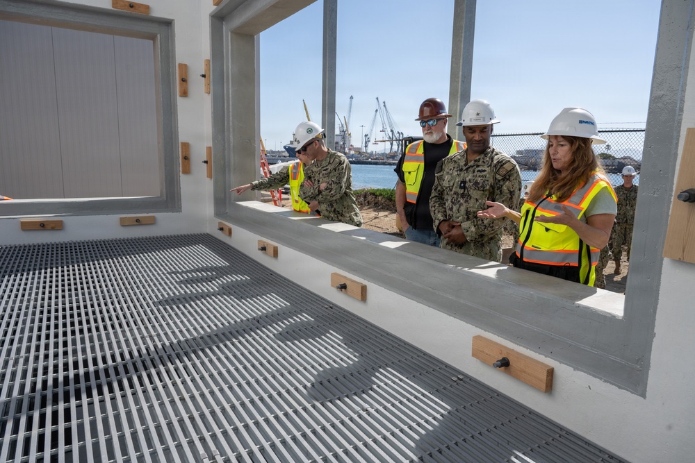 Rear Adm. Tobias Visits NCG1