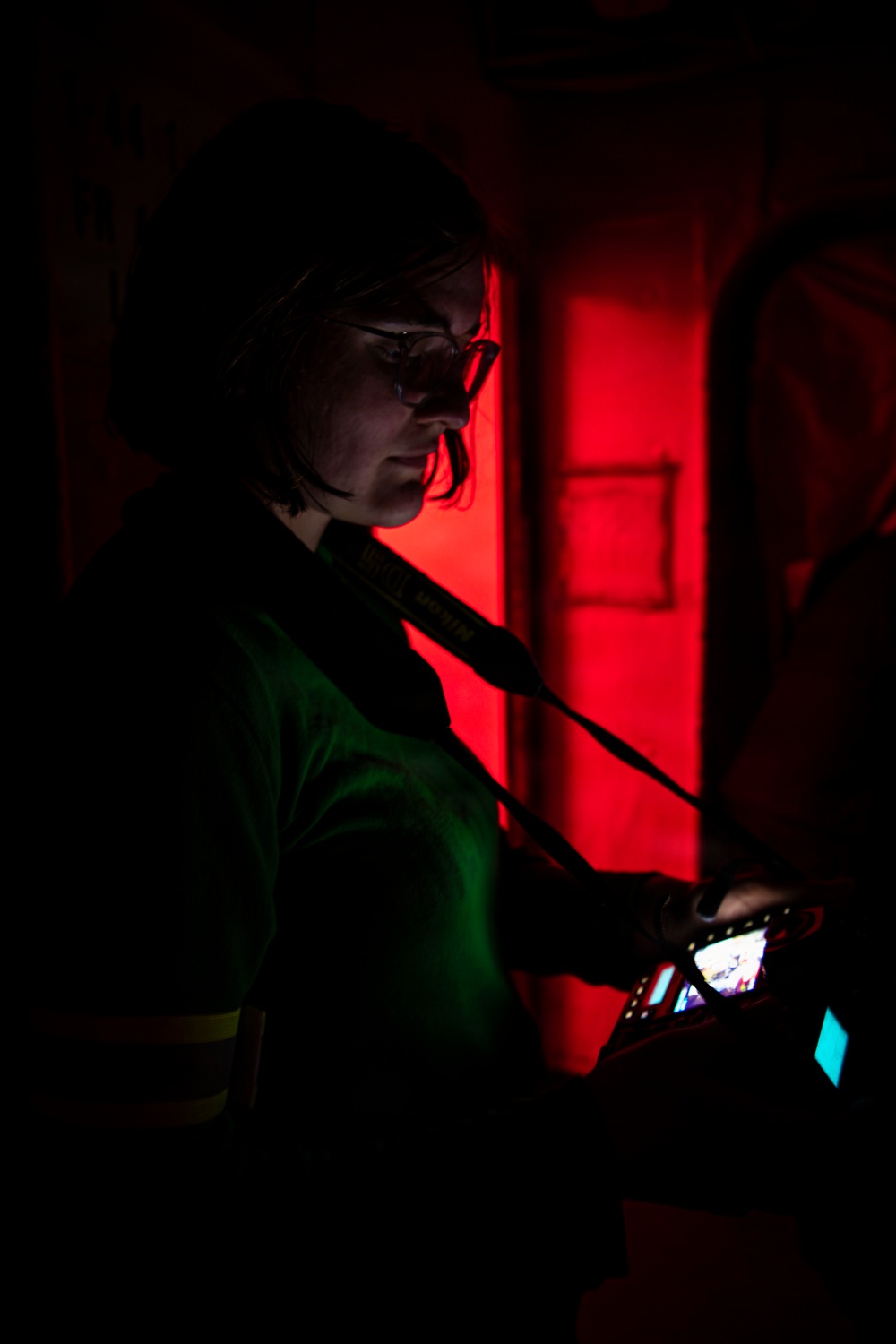 Nimitz Conducts General Quarters Drill