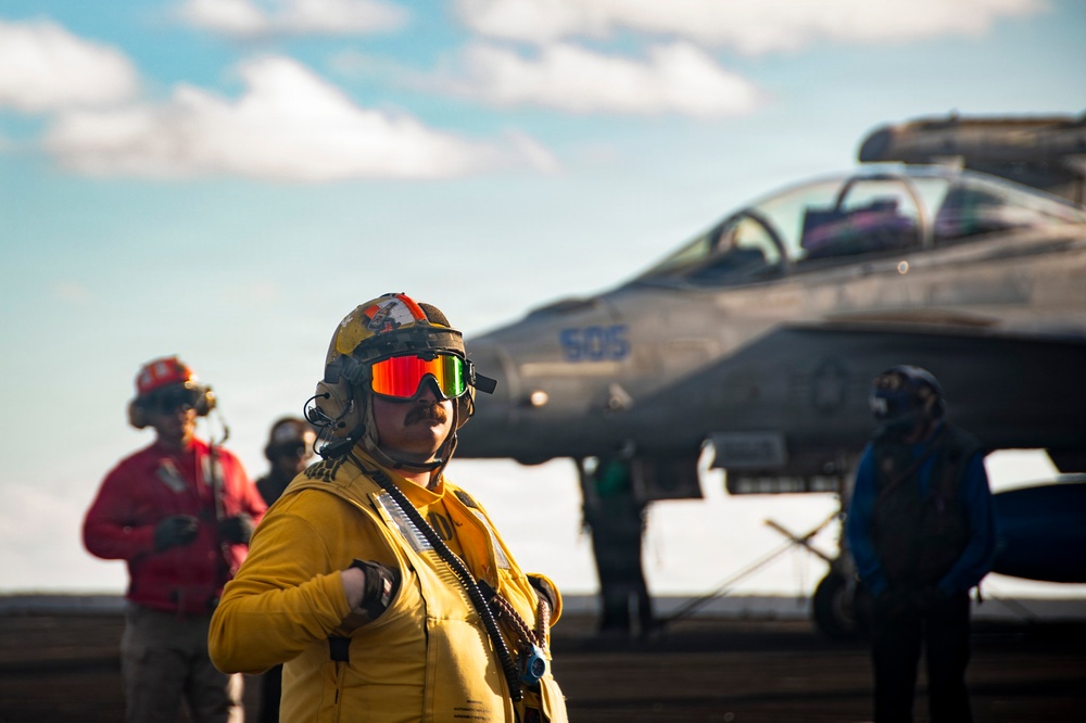 Nimitz Conducts Flight Operations