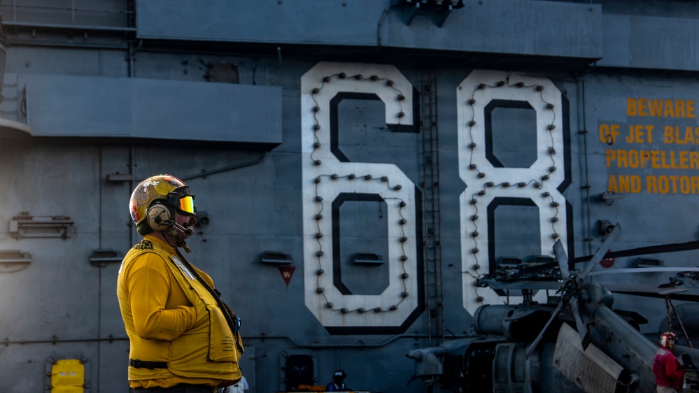 Nimitz Conducts Flight Operations