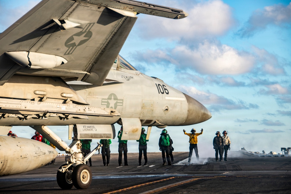 Nimitz Conducts Flight Operations