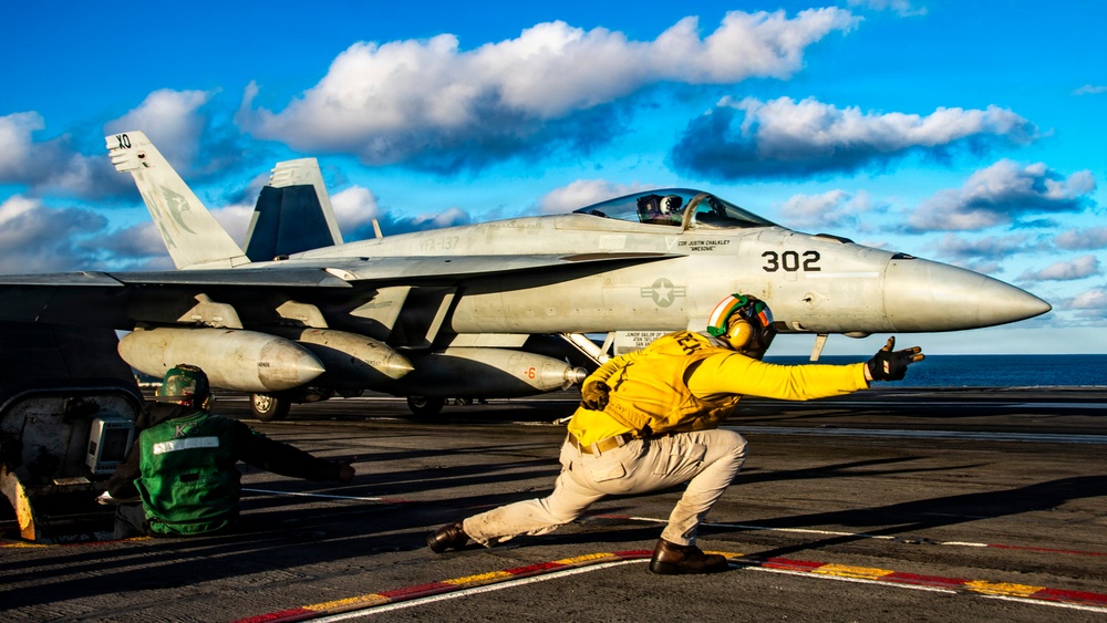 Nimitz Conducts Flight Operations