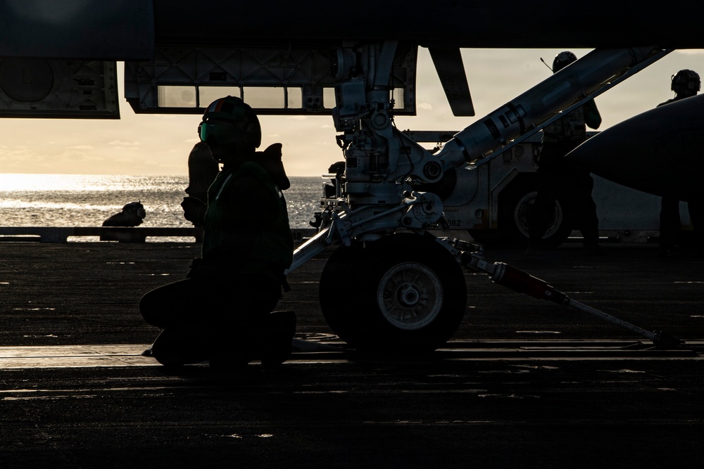 Nimitz Conducts Flight Operations