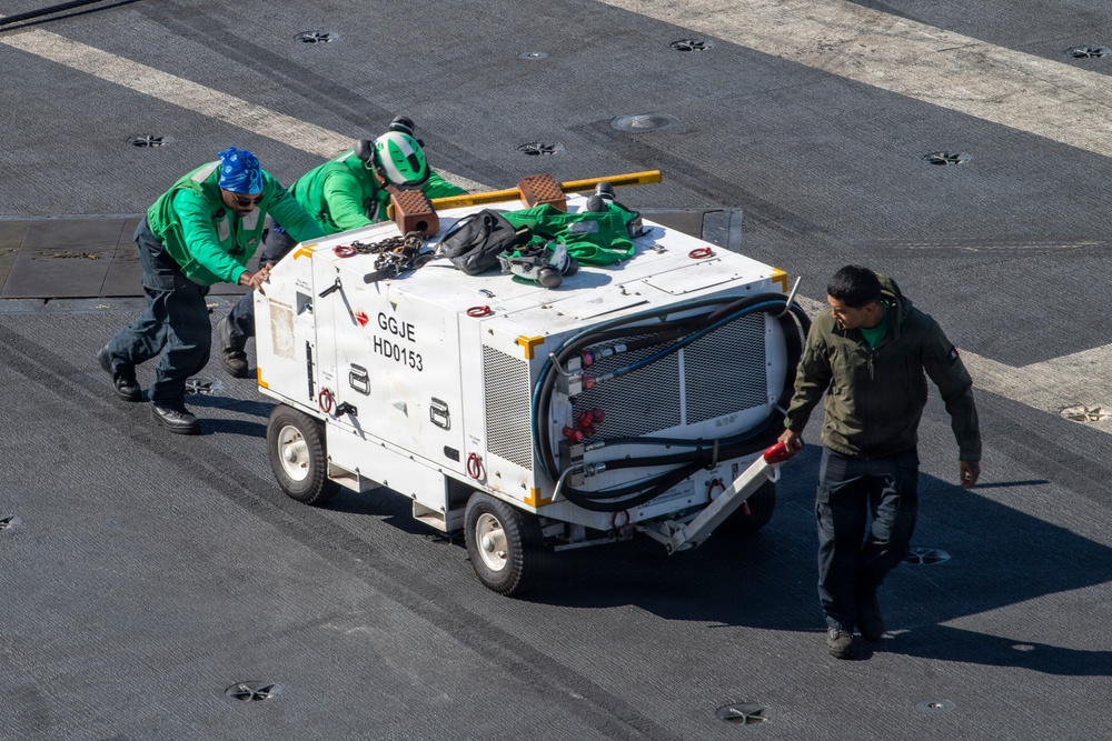 Nimitz Conducts Daily Operations on the Flight Deck