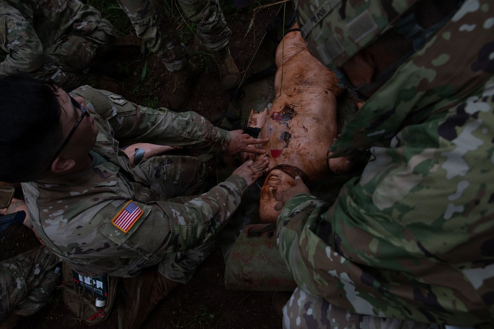 Practicing Spiritual Triage: 9th MSC Chaplains Participate in MSTC Lanes