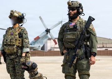 HMLA-369 assists in bilateral K-9 flight training