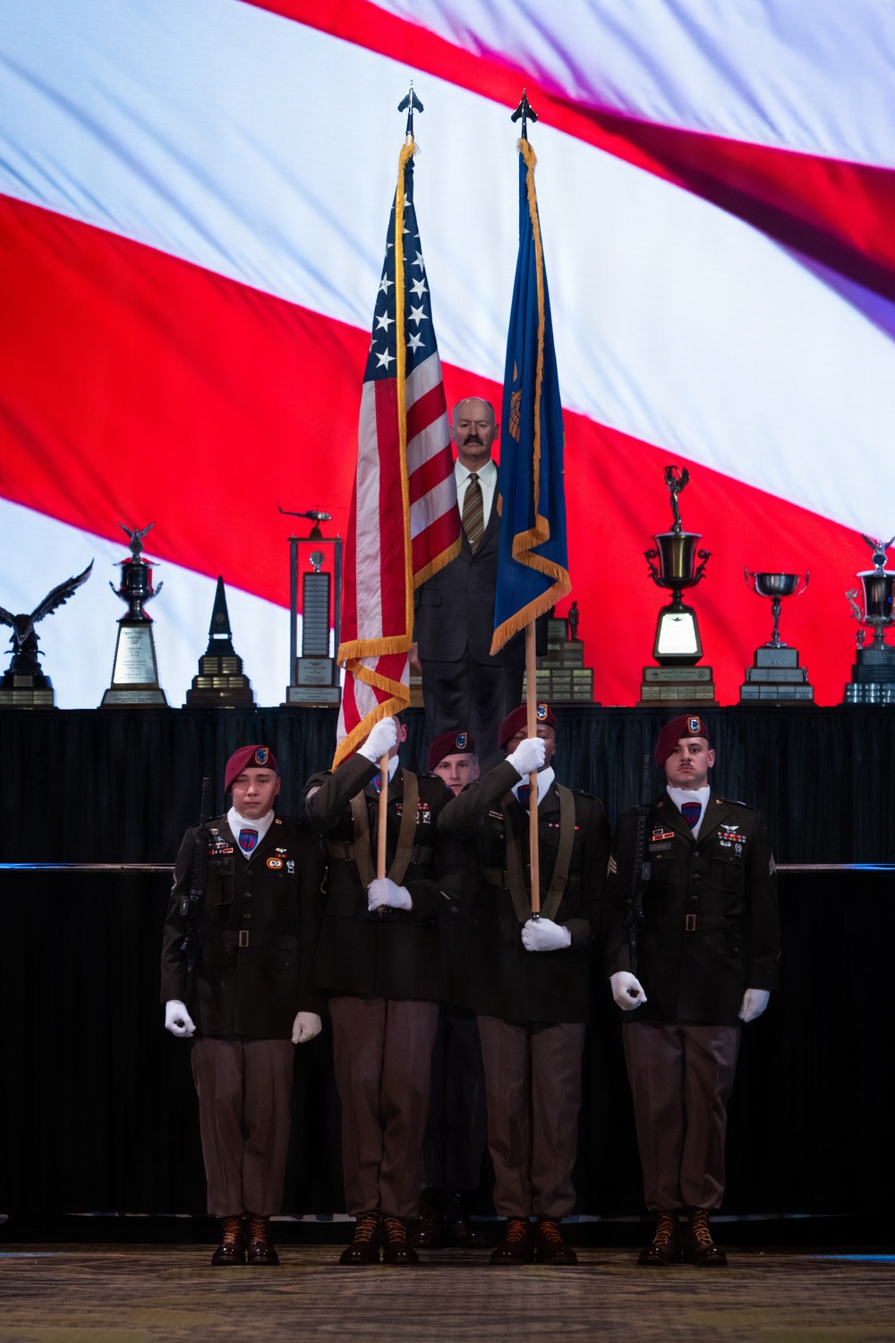 The Cheyenne tribe attend the MV-75 Cheyenne II Aircraft Unveiling